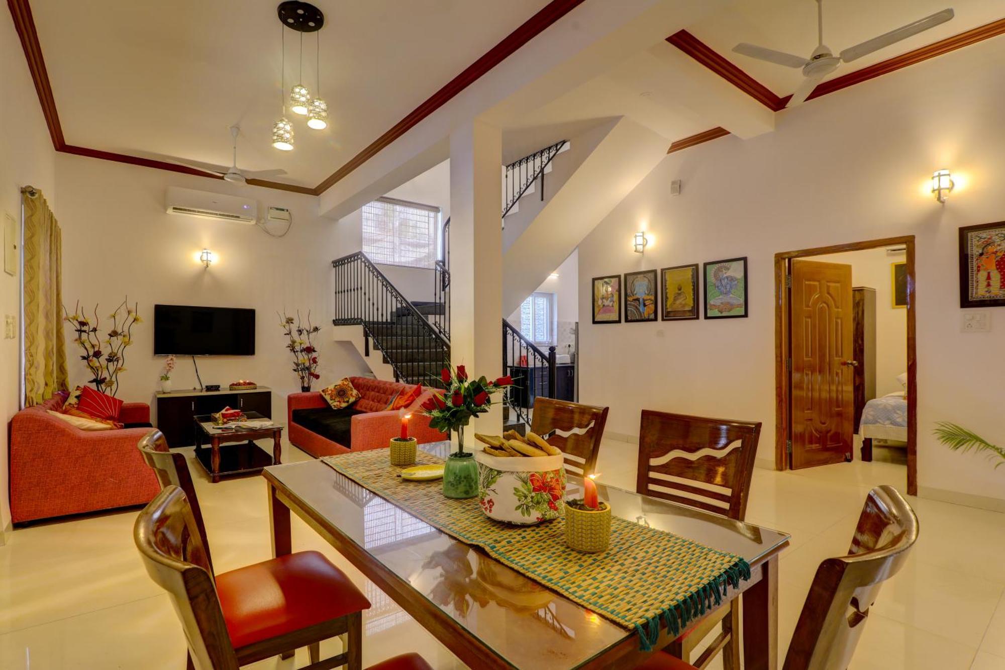 Jaqk Holidays - 9Bhk Villa For Big Groups, Private Pool-Wifi-Cartaker-Parking, North Goa Baga Exteriér fotografie